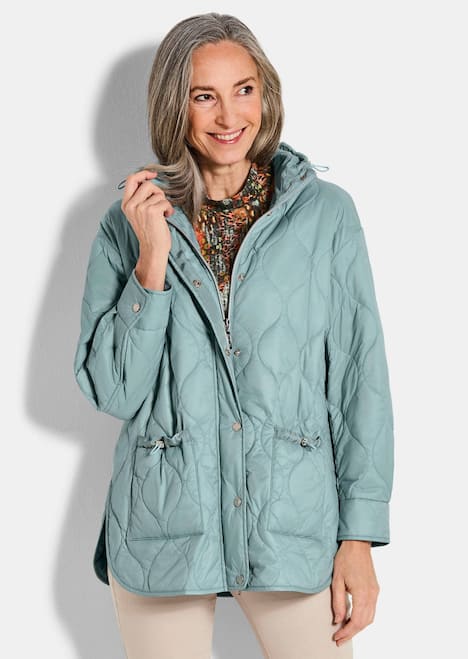 Steppjacke im Overshirt-Look