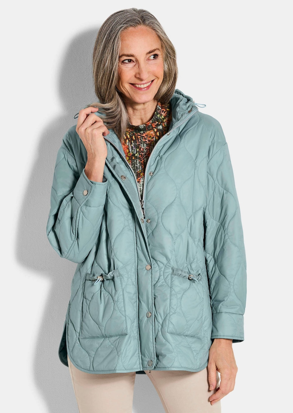 Steppjacke im Overshirt-Look
