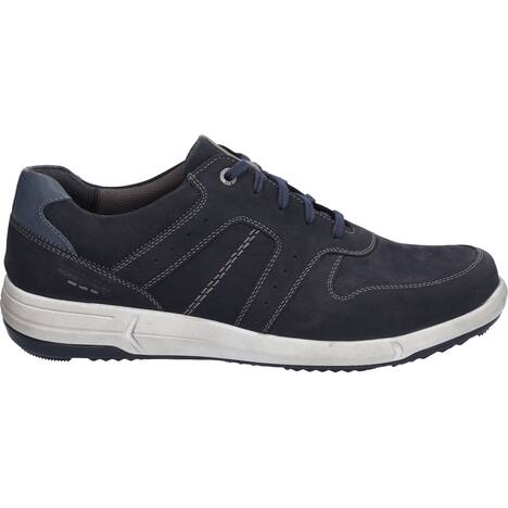 Herren Halbschuh Enrico 28, indigo-kombi