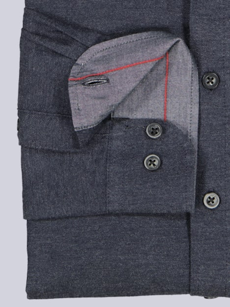 engbers Herren Langarm-Hemd kariert , Saphirblau