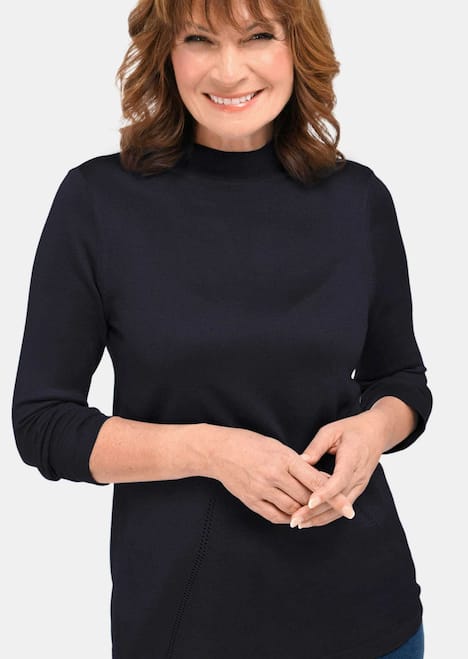 GOLDNER Pullover met opstaande kraag Pullover met opstaande kraag