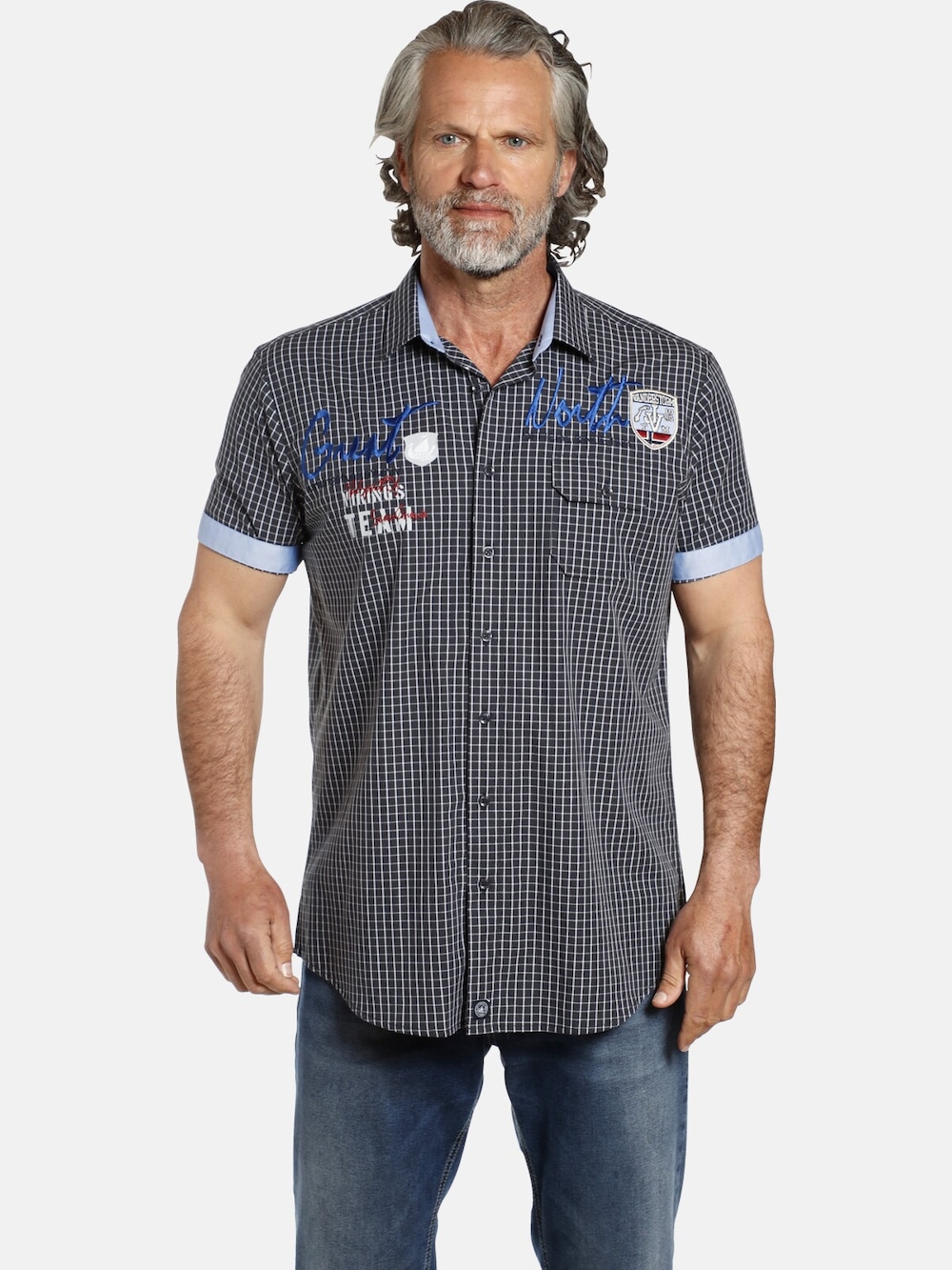 Jan Vanderstorm Kurzarmhemd AJULE
