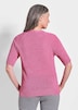 Damen Cardigan in Pink, Halbarm