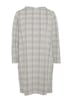 Gemustertes Sweat-Kleid mit Turtleneck
