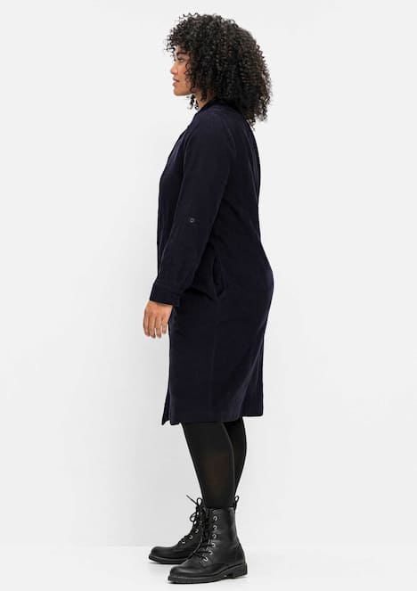 Cord-Kleid
