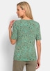 Viscose shirt in luipaardprint