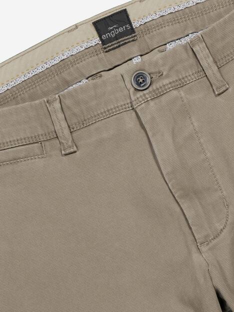 engbers Herren Chino regular , Braunbeige