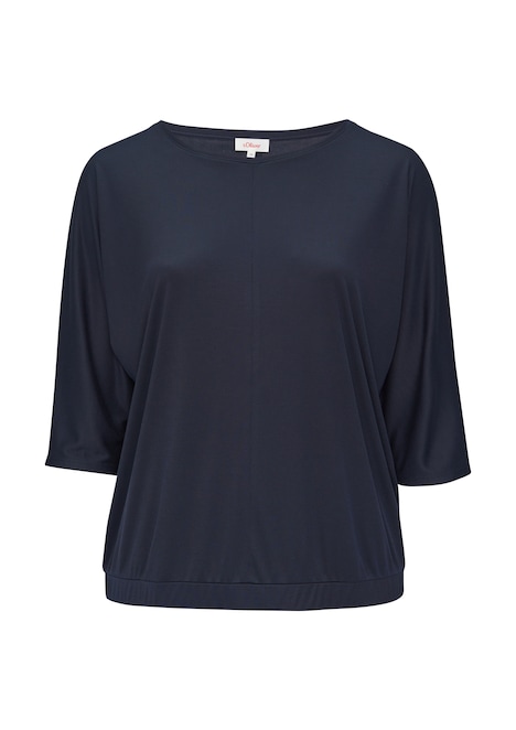O-Shape-Shirt mit Fledermausarm