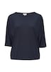 O-Shape-Shirt mit Fledermausarm
