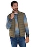 Herren Steppweste regular , Dunkelbraun