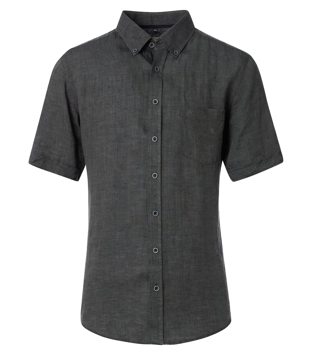 CASAMODA Leinenhemd uni Casual Fit
