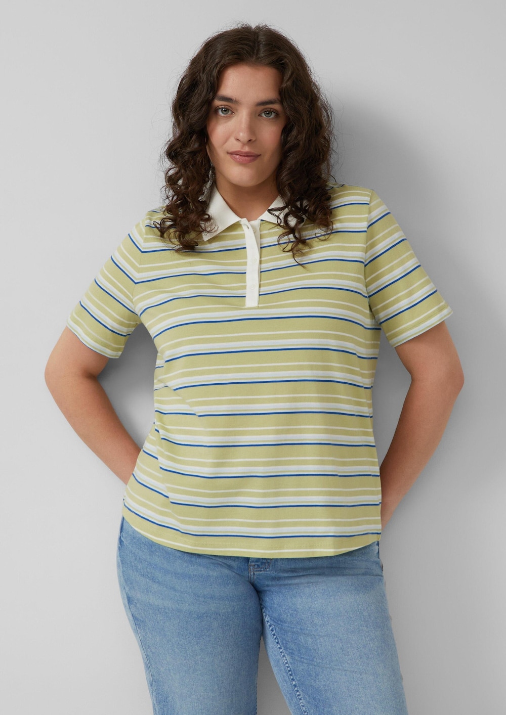 Kurzes Poloshirt
