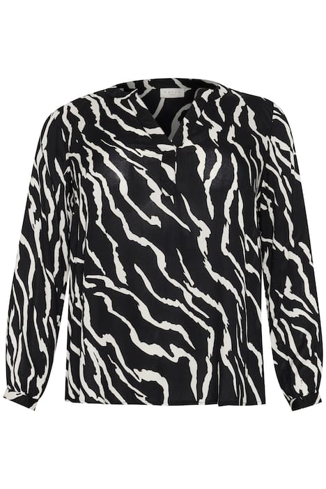 Langarm-Bluse Regular fit