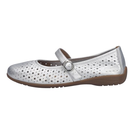 Damen Ballerina Fenja 41, silber
