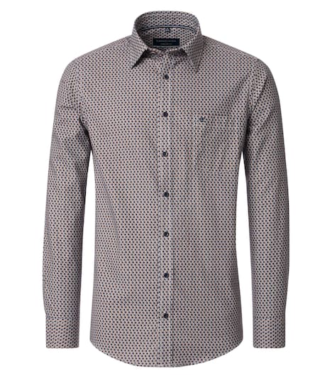 Freizeithemd Print Comfort Fit