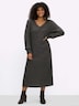 Strickkleid Strickkleid mit Rautenstrickmuster Langarm keine Angabe