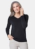 Pullover mit V-Ausschnitt
