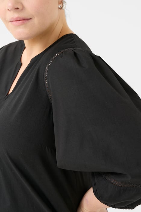 Langarm-Bluse Regular fit