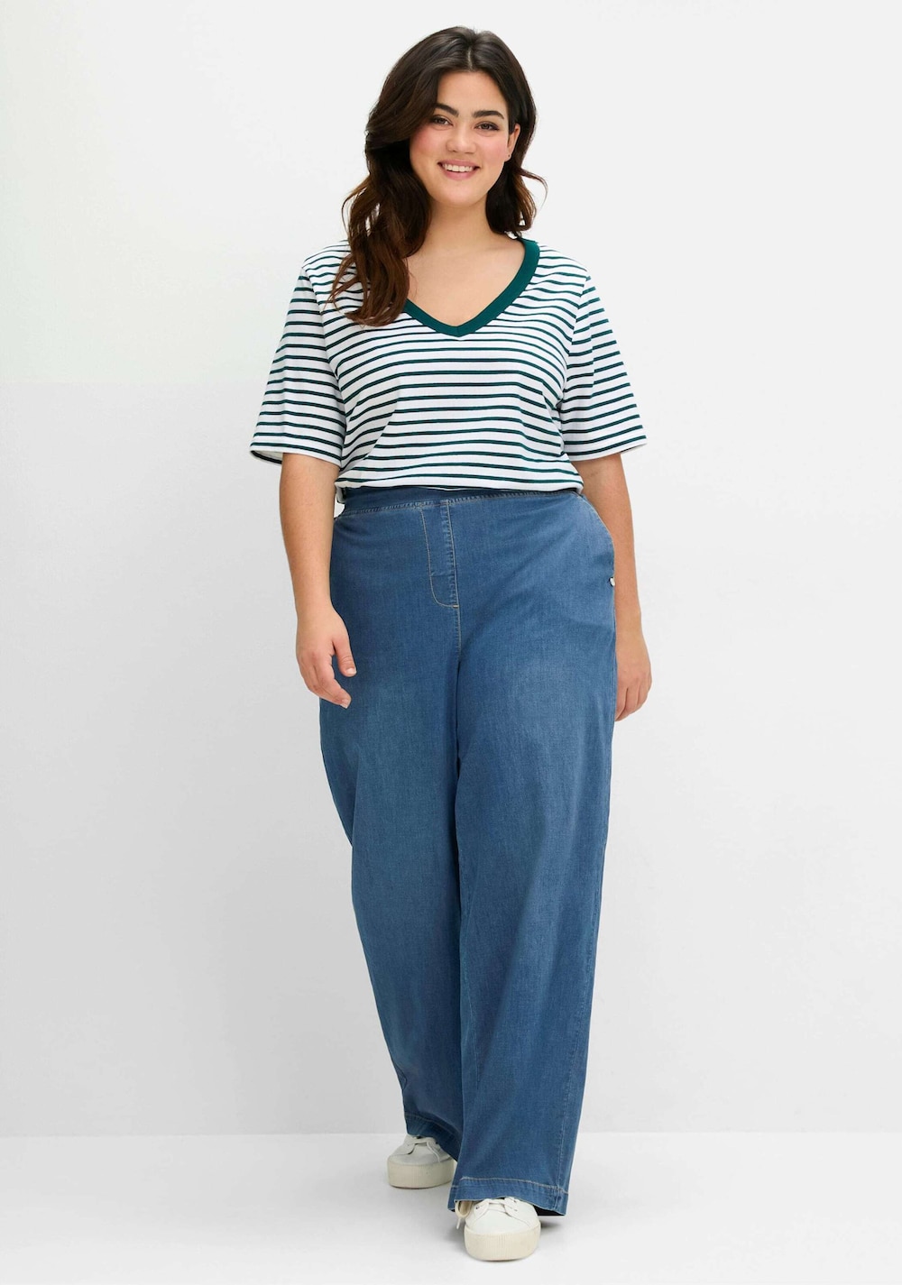 T-Shirt Kurzarm Streifen