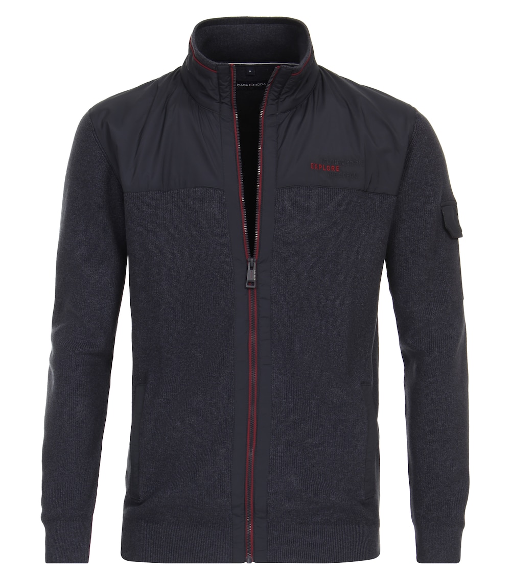 Strickjacke uni