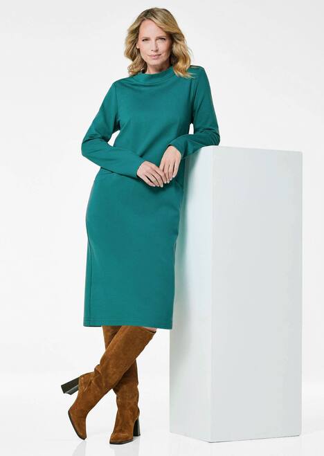 GOLDNER Jersey jurk Jersey jurk met steekzakken