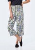 GOLDNER Broek Zomerse gedessineerde broek