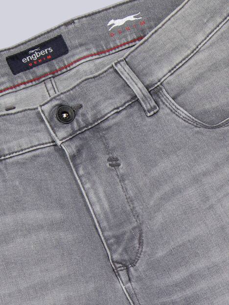 engbers Herren Super-Stretch-Jeans regular , Grau