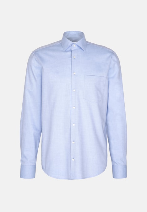 Herren Flanellhemd - Uni