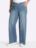 Jeans Jeans mit weitem, ausgestelltem Bein Formbund