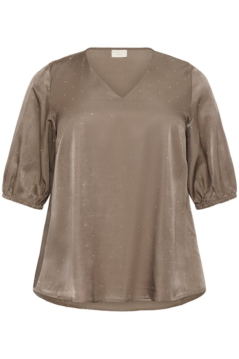 Langarm-Bluse Regular fit