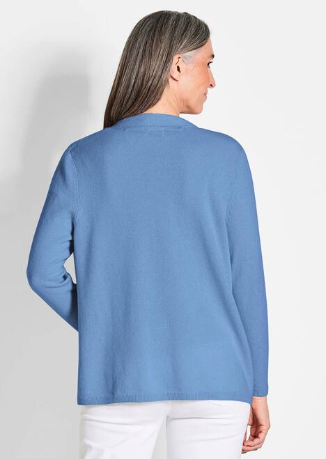 GOLDNER Lang tricot jasje van kasjmier Lang tricot jasje van kasjmier