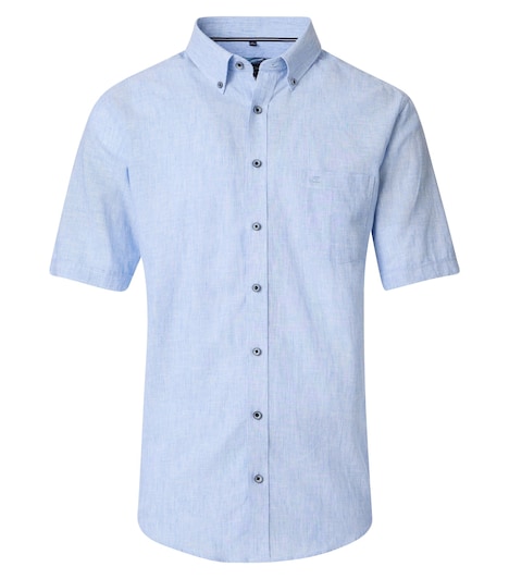 CASAMODA Leinenhemd uni Casual Fit