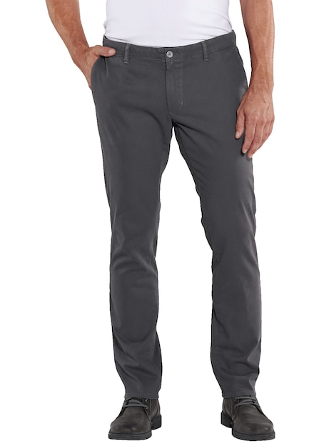 Herren Chino slim fit , Granitgrau