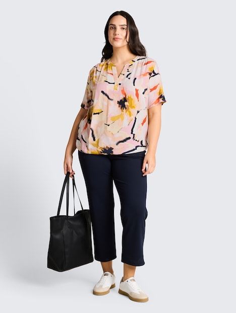 Bluse mit Muster