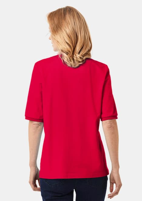 Poloshirt in hochwertiger Pikee-Qualität