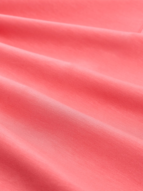 Loose Fit Scuba Langarmshirt mit Polokragen