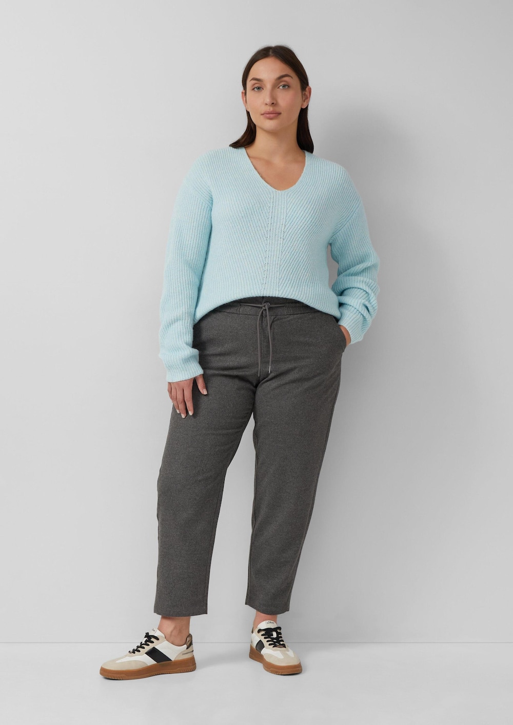 Flanell-Hose mit Elastikbund