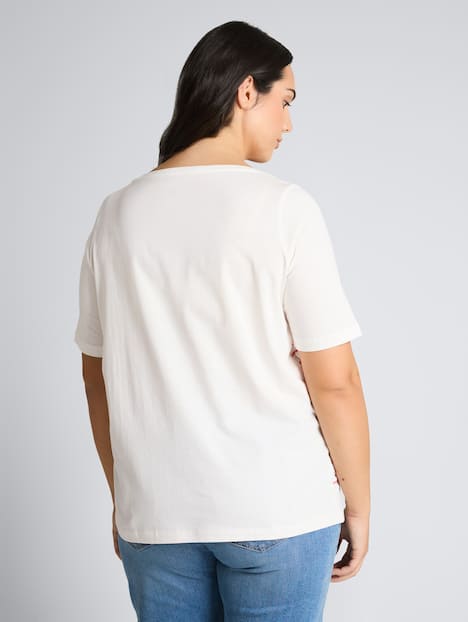 T-Shirt mit Streifenmuster