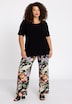 Hose mit Blumenmuster