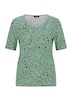Viscose shirt in luipaardprint