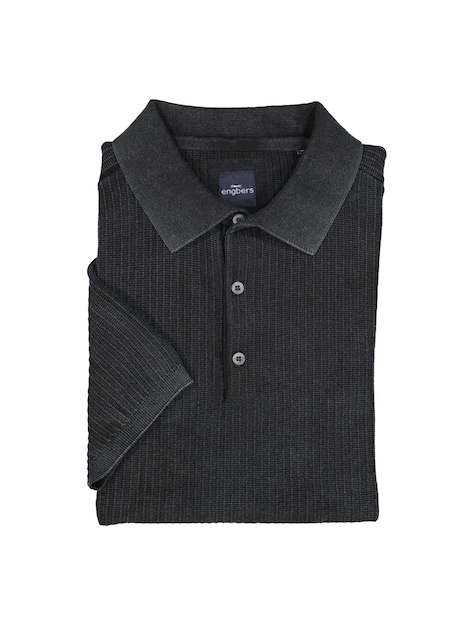 Strick Polo-Shirt