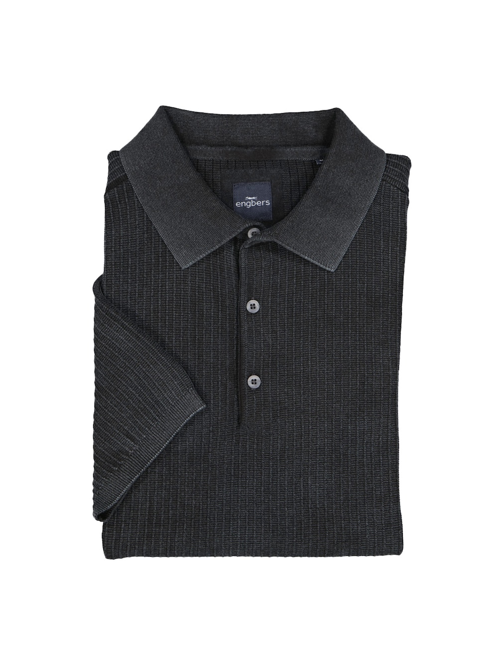 Strick Polo-Shirt