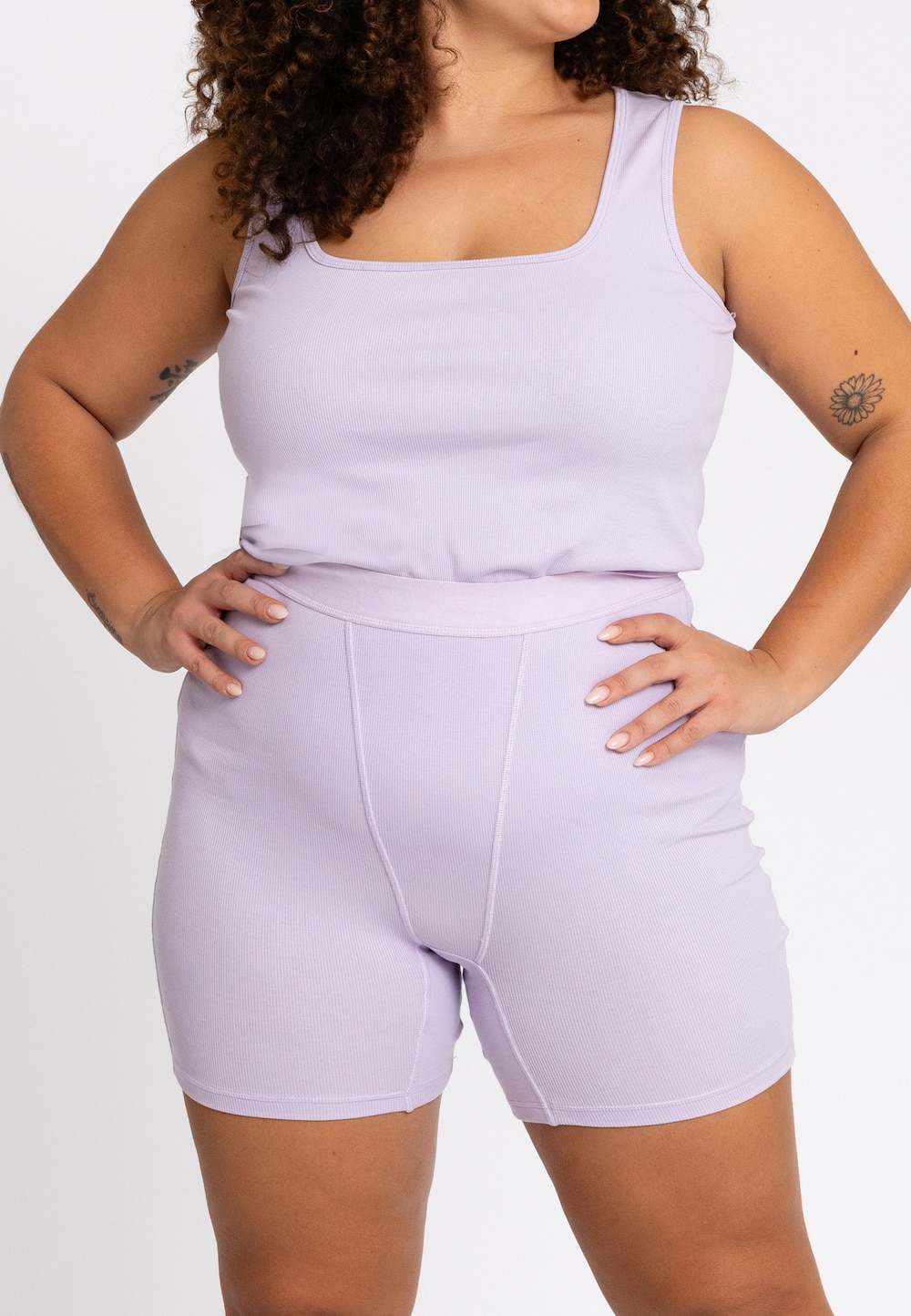 Radhosen mit einem elastischen Bund