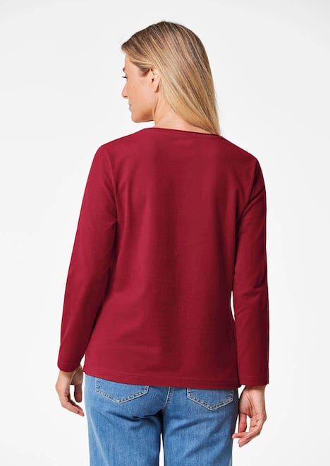 T-Shirt mit Rundhals