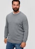 Baumwollpullover mit Logo-Stickerei