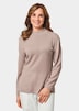 Weicher Kaschmirpullover mit Kragen