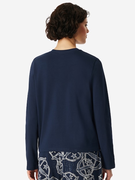 Schiesser Damen Longsleeve SCHIESSER 150 YEARS - admiral