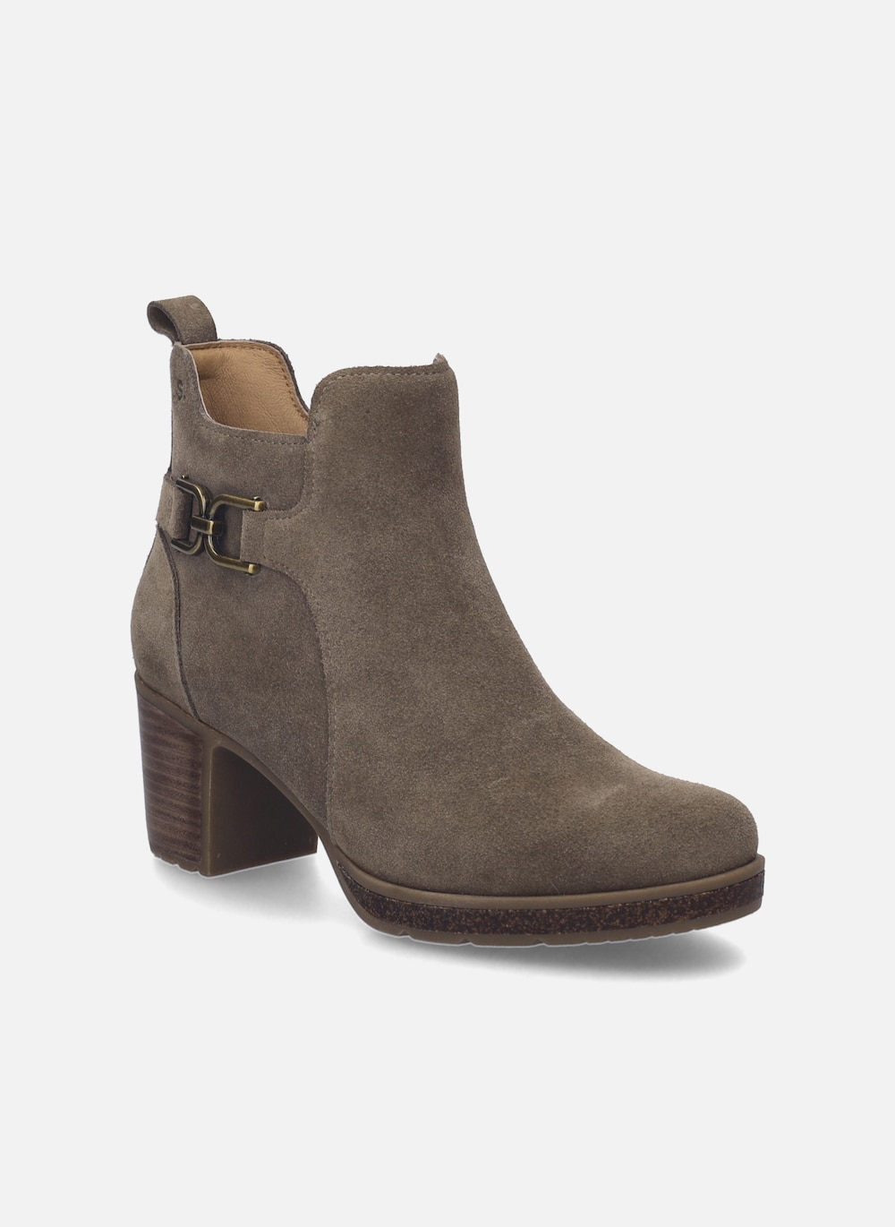 Damen Stiefelette Gloria 04, taupe