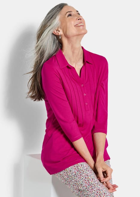 Elegantes Blusenshirt mit Biesen