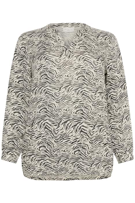 Langarm-Bluse Regular fit